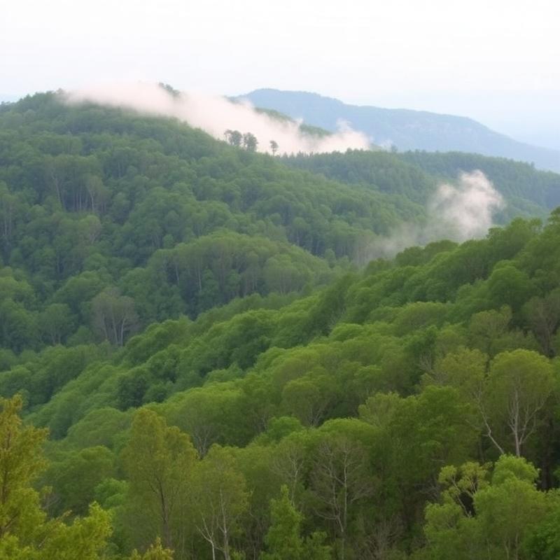 Wooded Appalachian acreage in eastern Kentucky